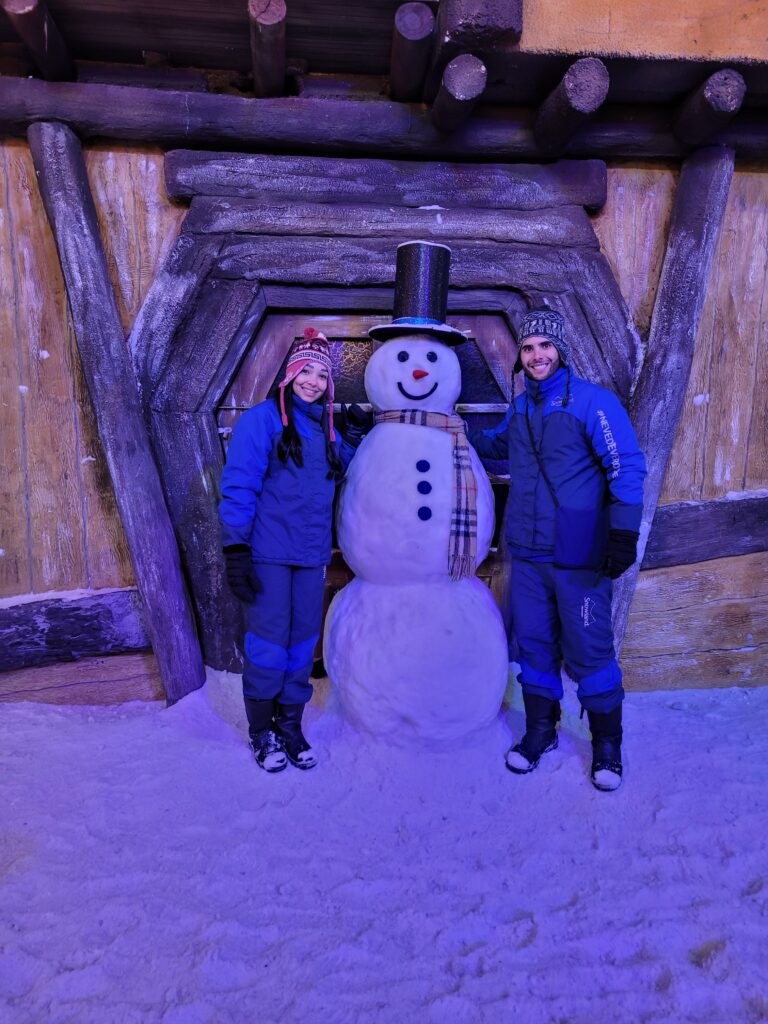 Boneco de neve no Snowland