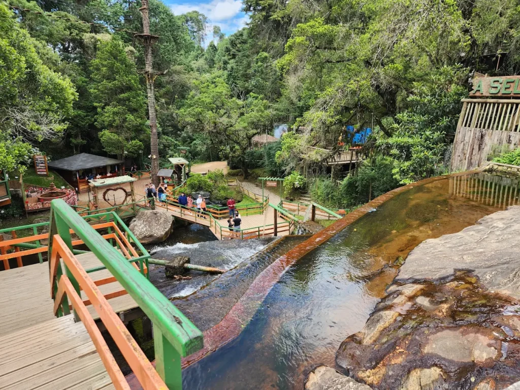 Campos dos jordão Ducha de prata